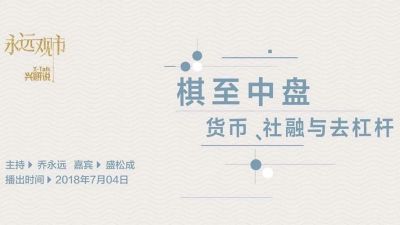 【兴研说 | 永远观市】第90期:棋至中盘—货币、社融与去杠杆