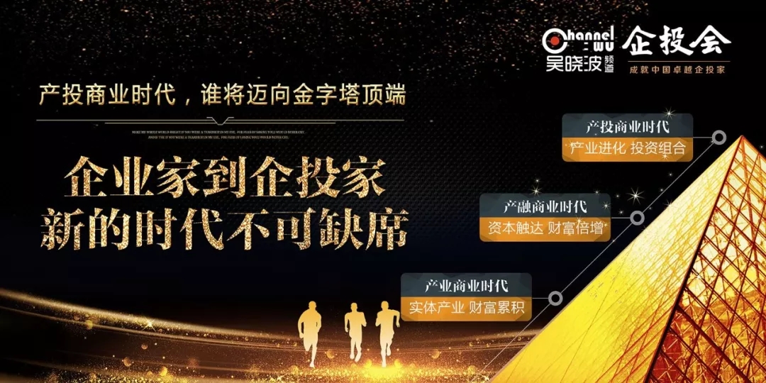 吴晓波频道企投会——中国企投家盛典